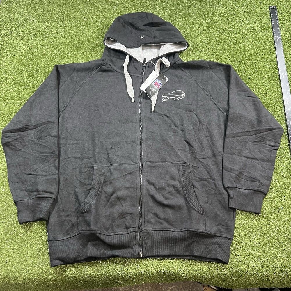 Antigua Men’s XL Buffalo Bills Black Full-Zip Jacket